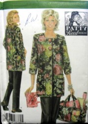 4746 HOBBY,  CRAFT COAT,  PANTS, CARRY BAG PATTERN XS-MED, L-XXL